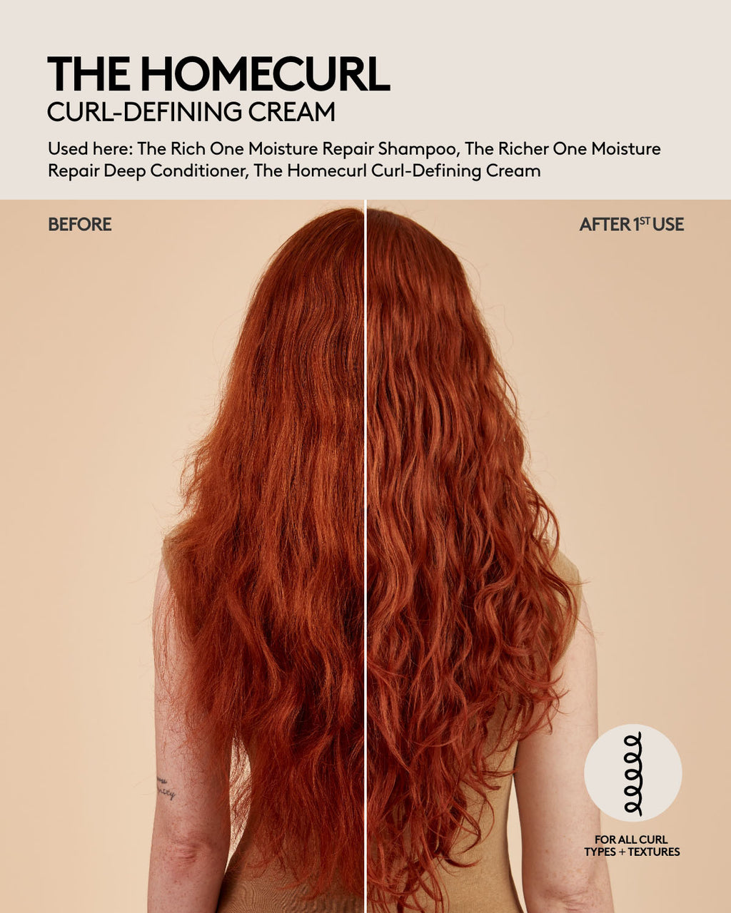 The Curly Costars Mini Moisture Repair Shampoo + Curl-Defining Cream Set