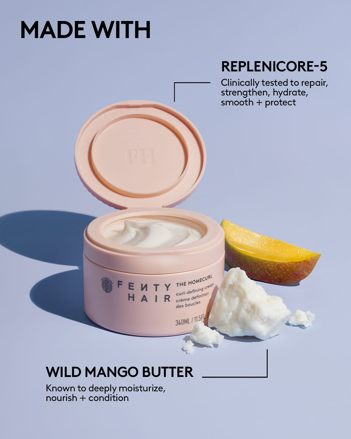 The Curly Costars Mini Moisture Repair Shampoo + Curl-Defining Cream Set