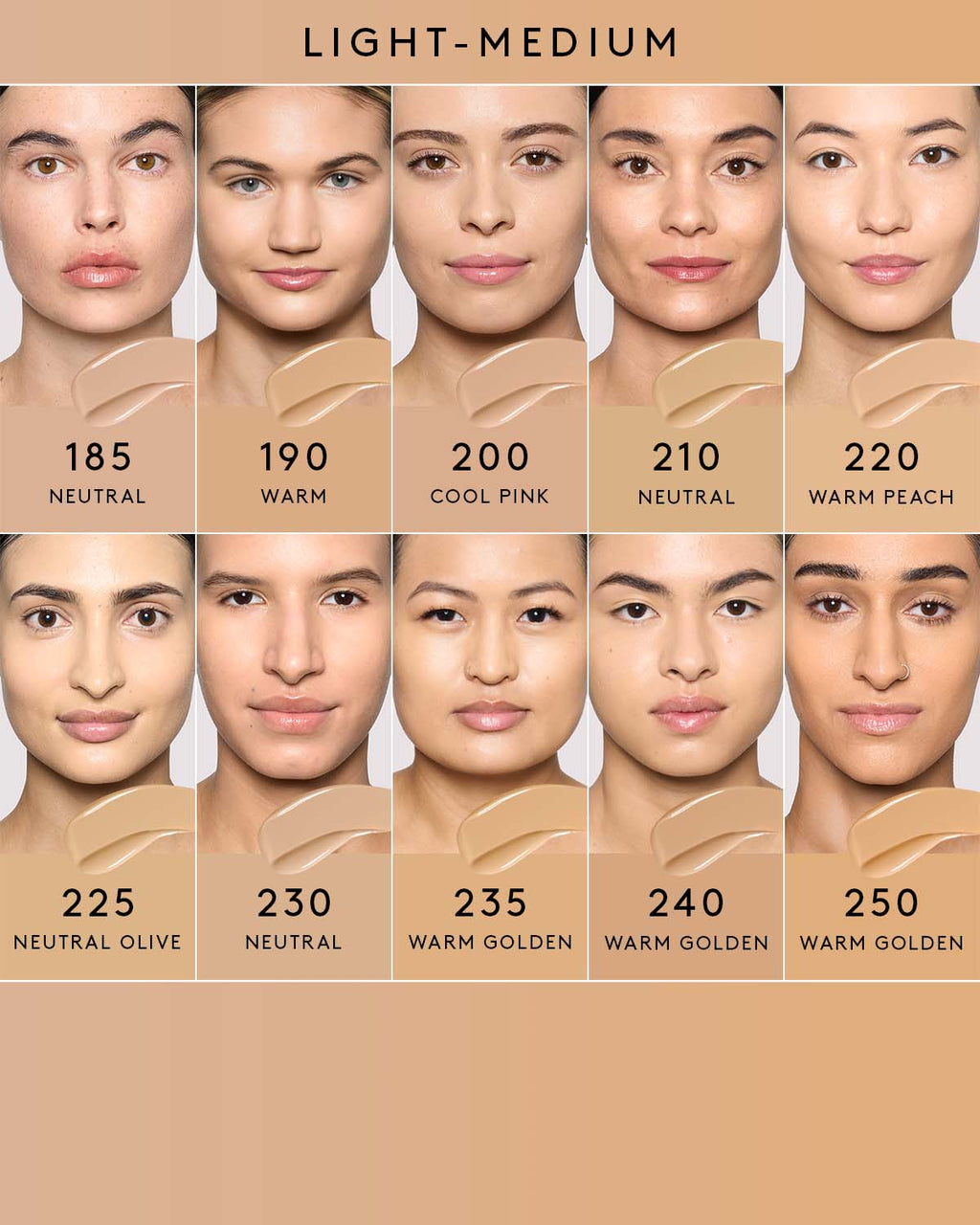 Soft'lit Naturally Luminous Longwear Foundation — 185