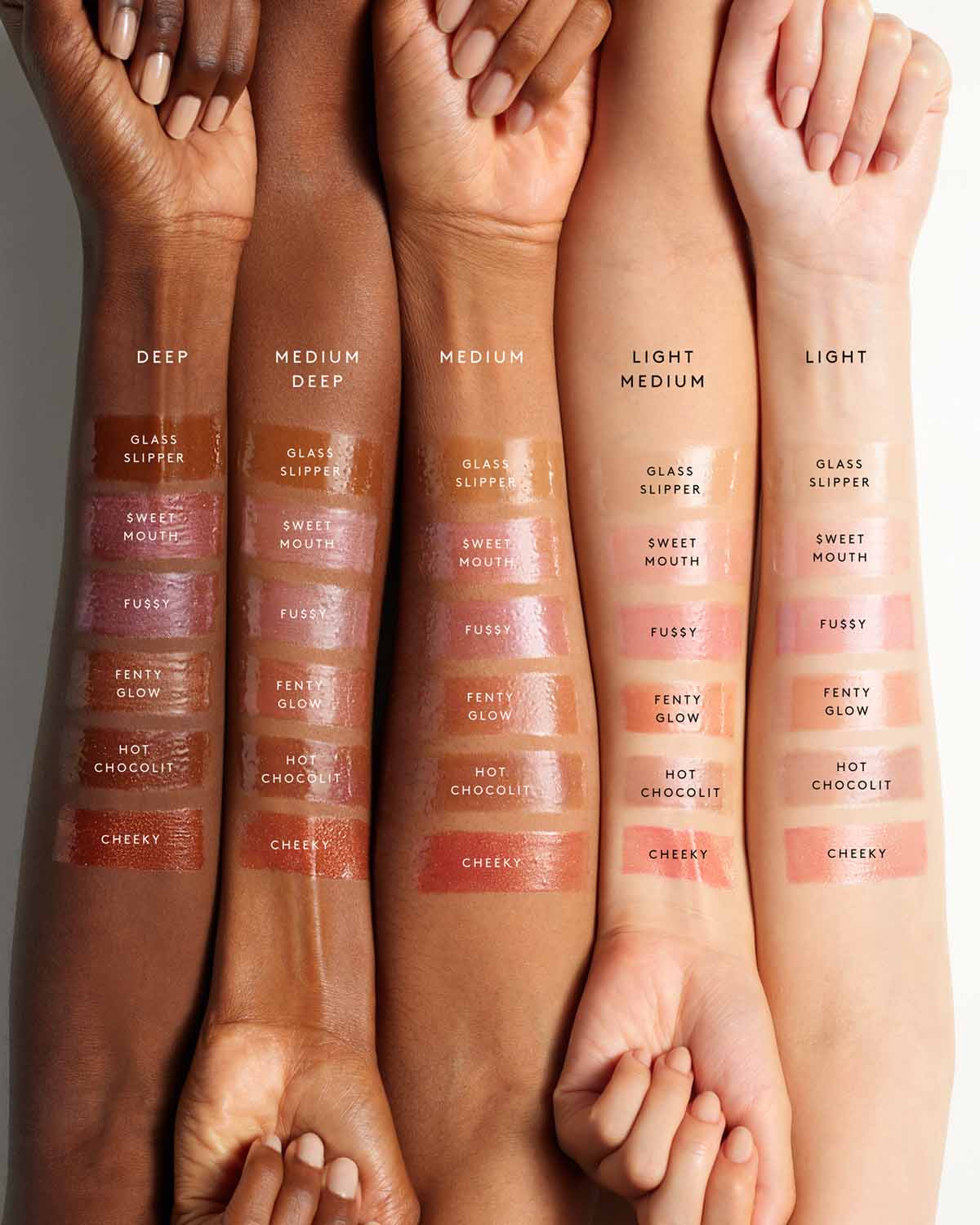 Fenty Fam Faves 3-Piece Eye. Lip + Highlighter Set