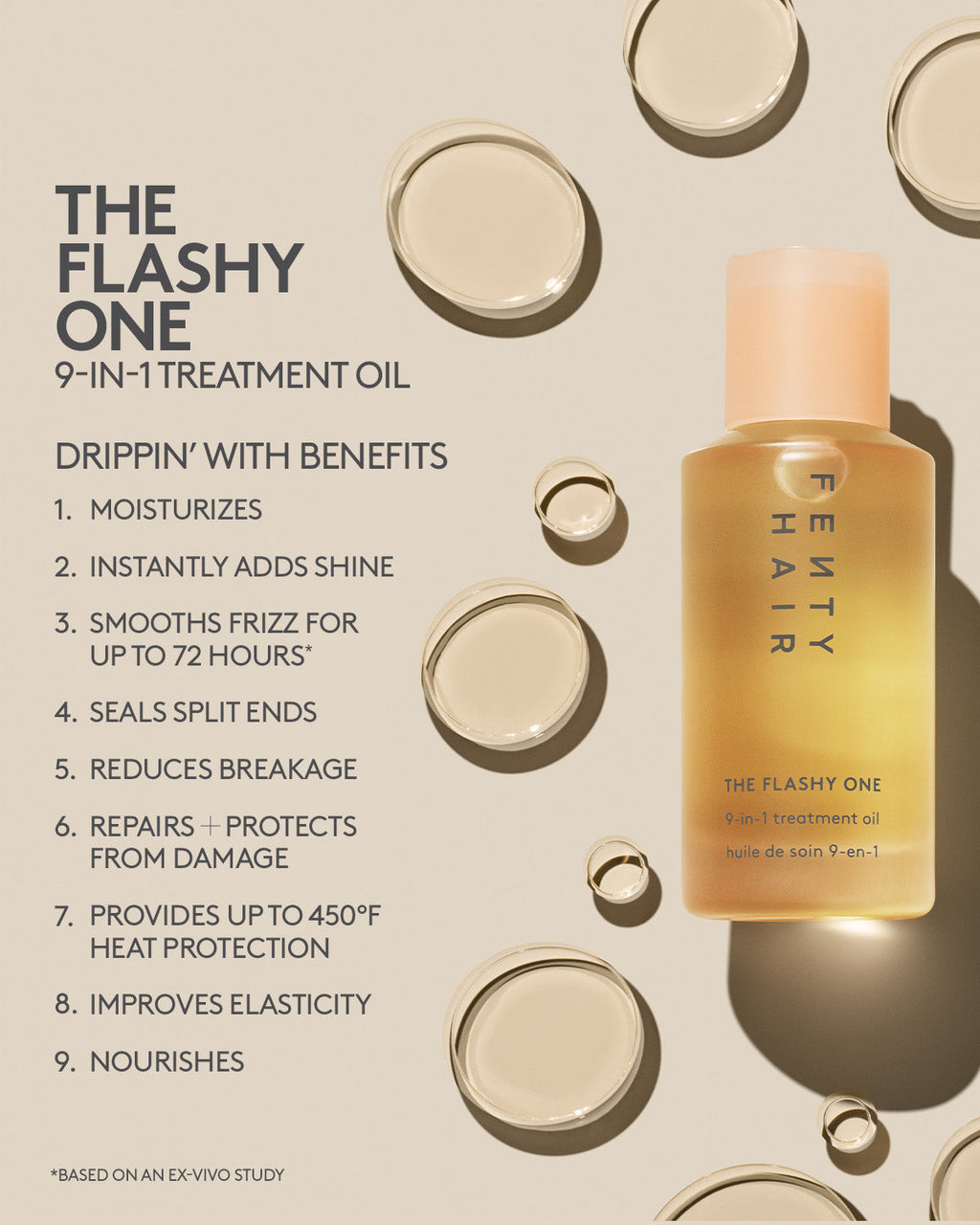 The Flashy One 9-In-1 Treatment Oil