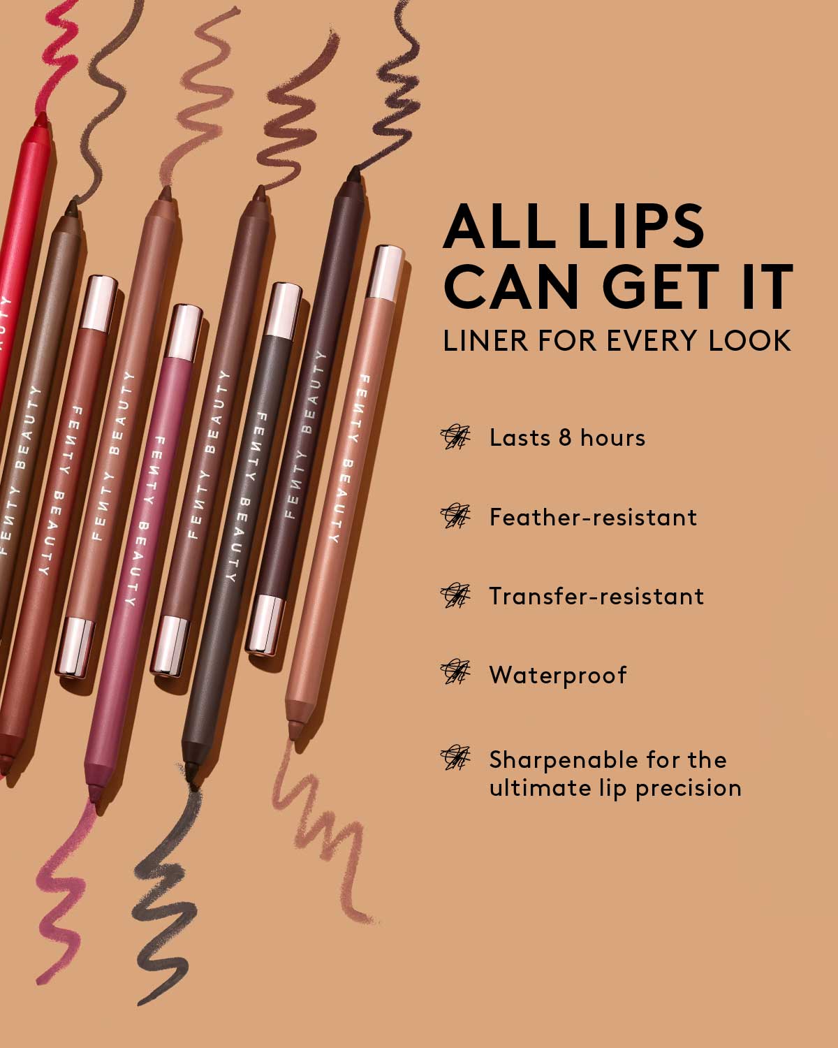 Trace'd Out Longwear Waterproof Pencil Lip Liner — Bored Heaux
