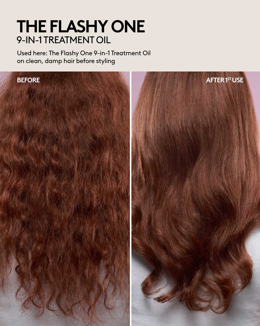 Heat Stylers Bundle: The Protective Type Heat Protectant Styling Cream + The Flashy One Hair Treatment Oil