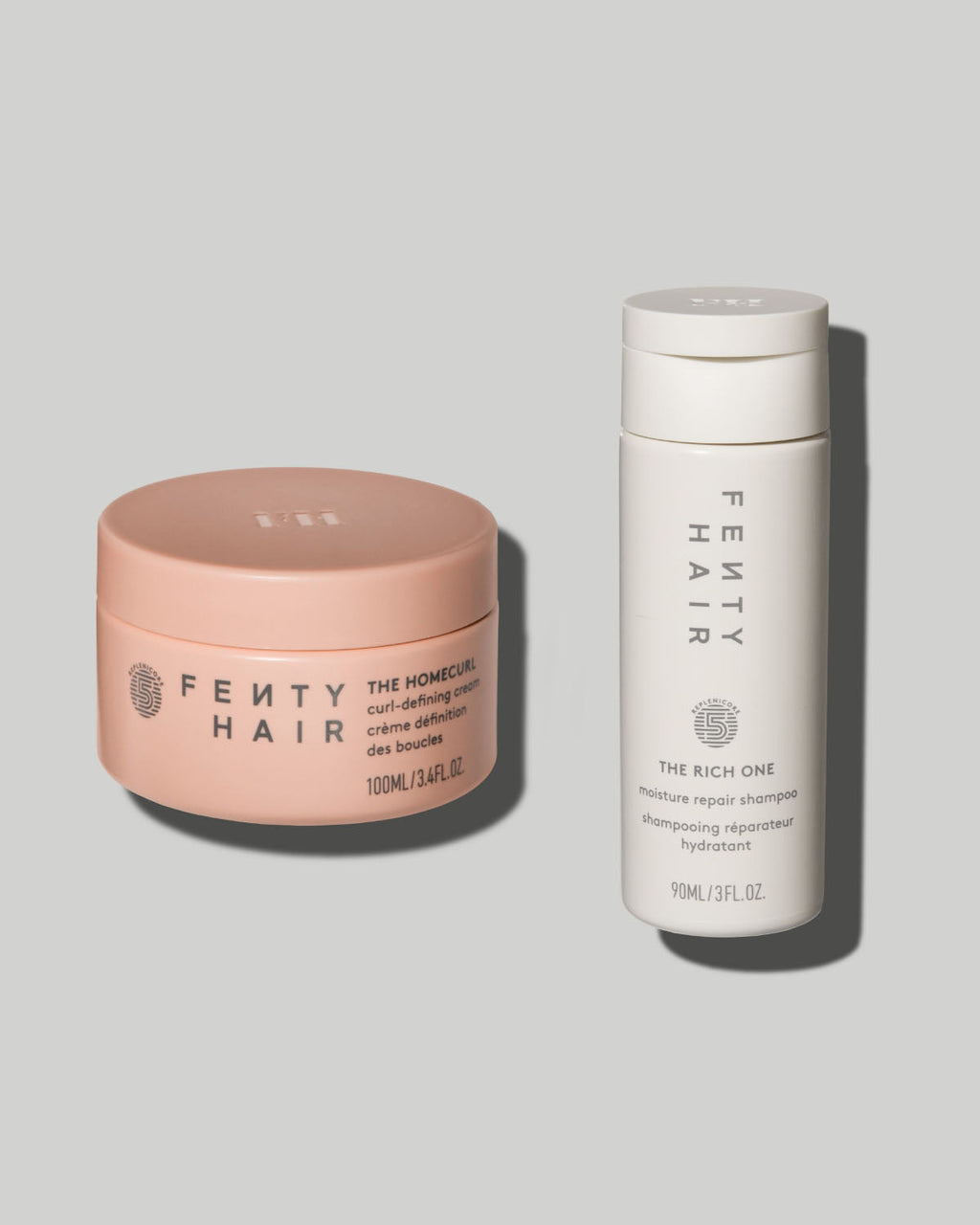 The Curly Costars Mini Moisture Repair Shampoo + Curl-Defining Cream Set