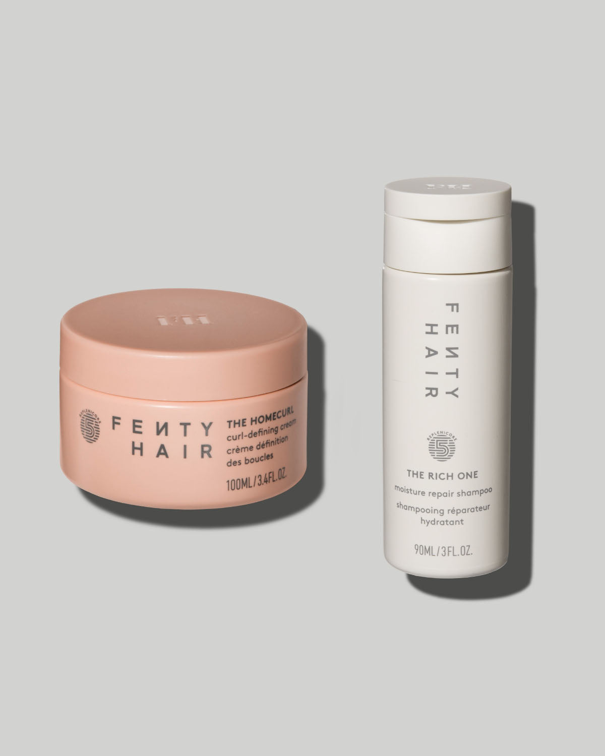 The Curly Costars Mini Moisture Repair Shampoo + Curl-Defining Cream Set