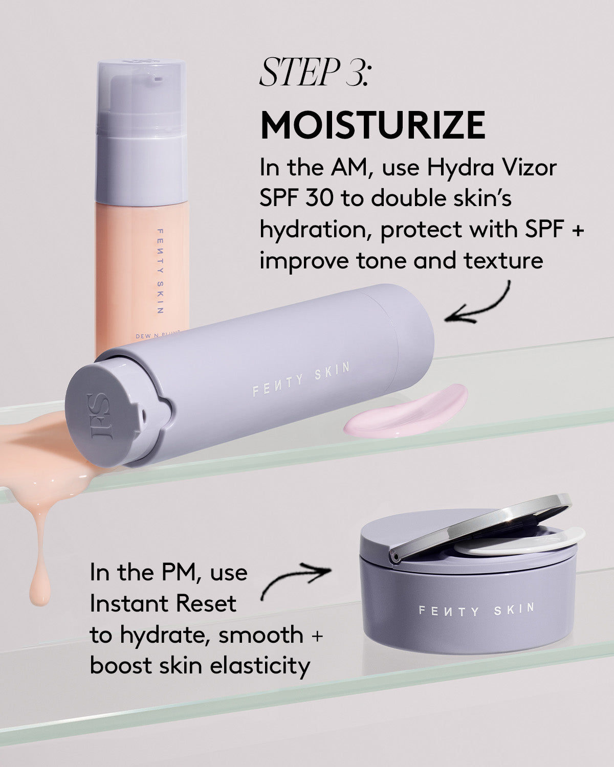 Dew N Plump Trio: Dew N Plump Face Mist. Serum + Slushie Mask