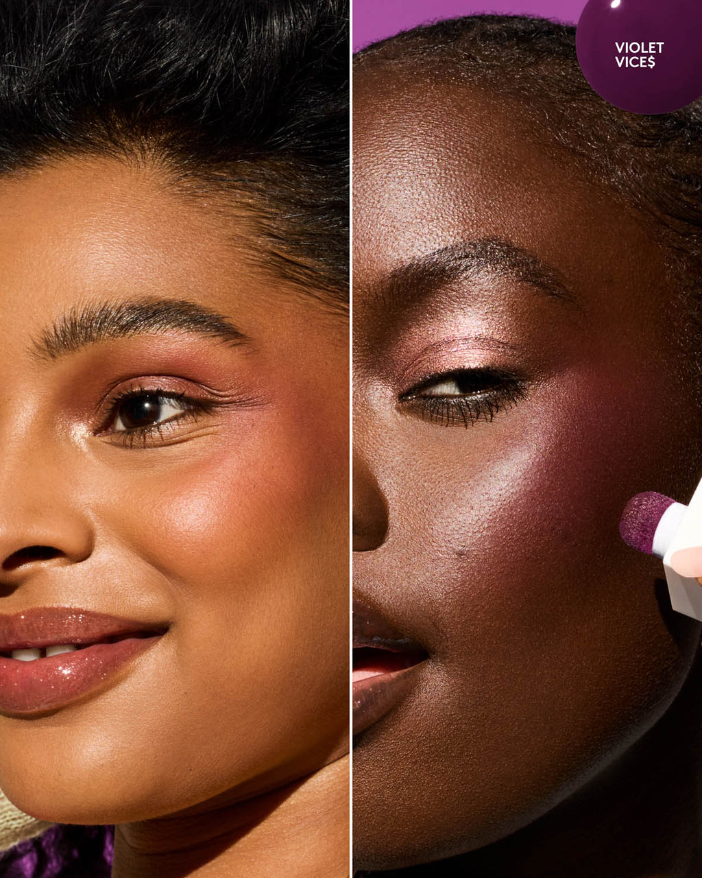 Shake 'N Play Buildable Liquid Blush — Violet Vice$