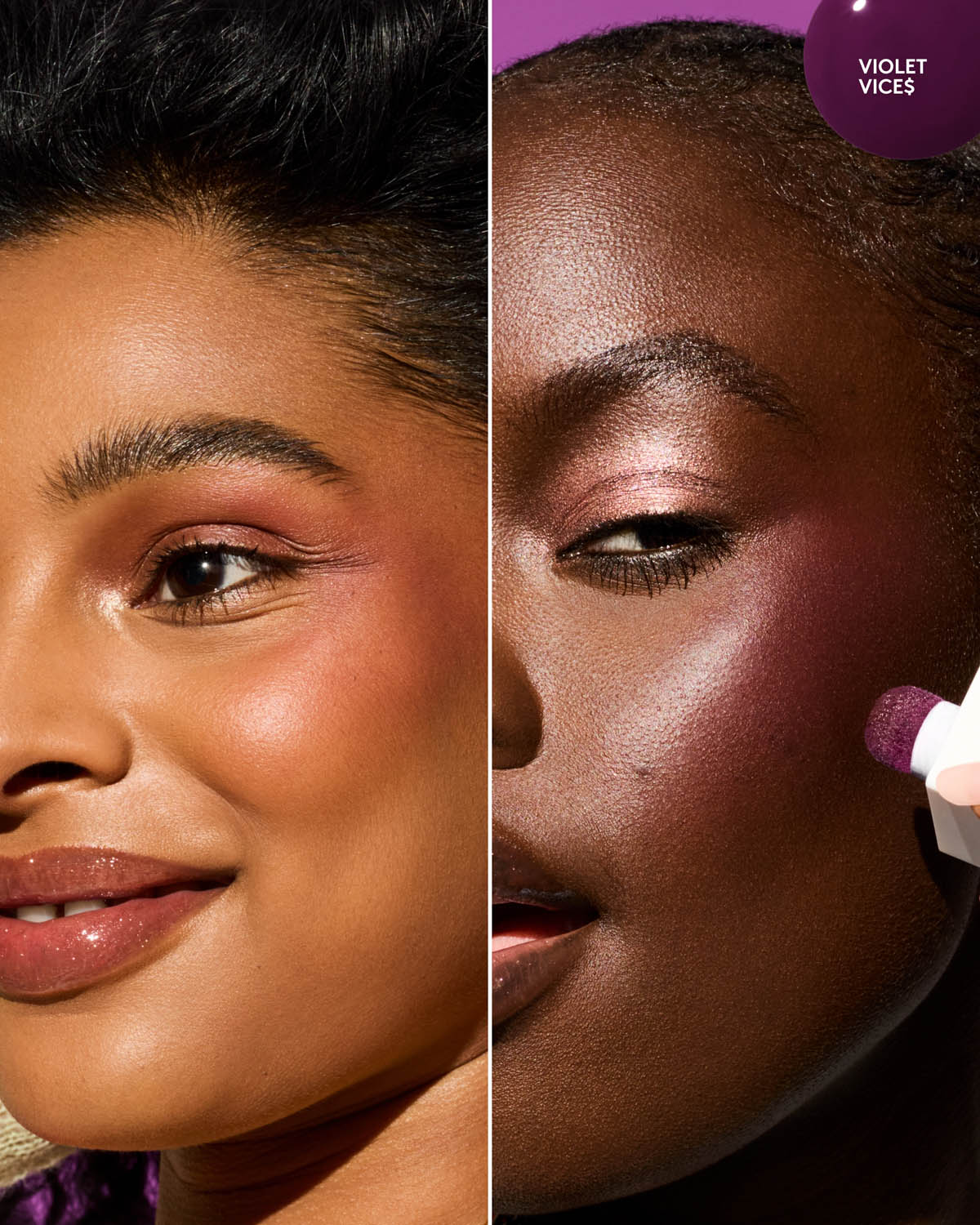 Shake 'N Play Buildable Liquid Blush — Violet Vice$